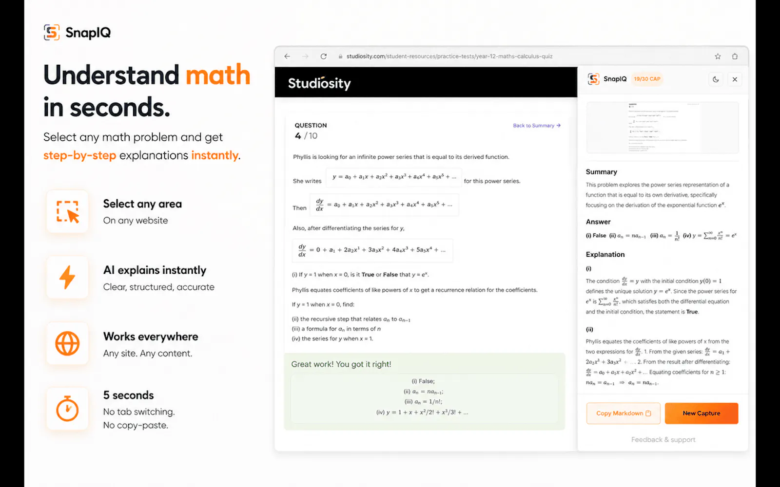 SnapIQ screenshot 3