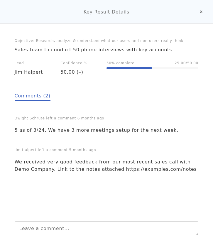 Simple OKR gallery image