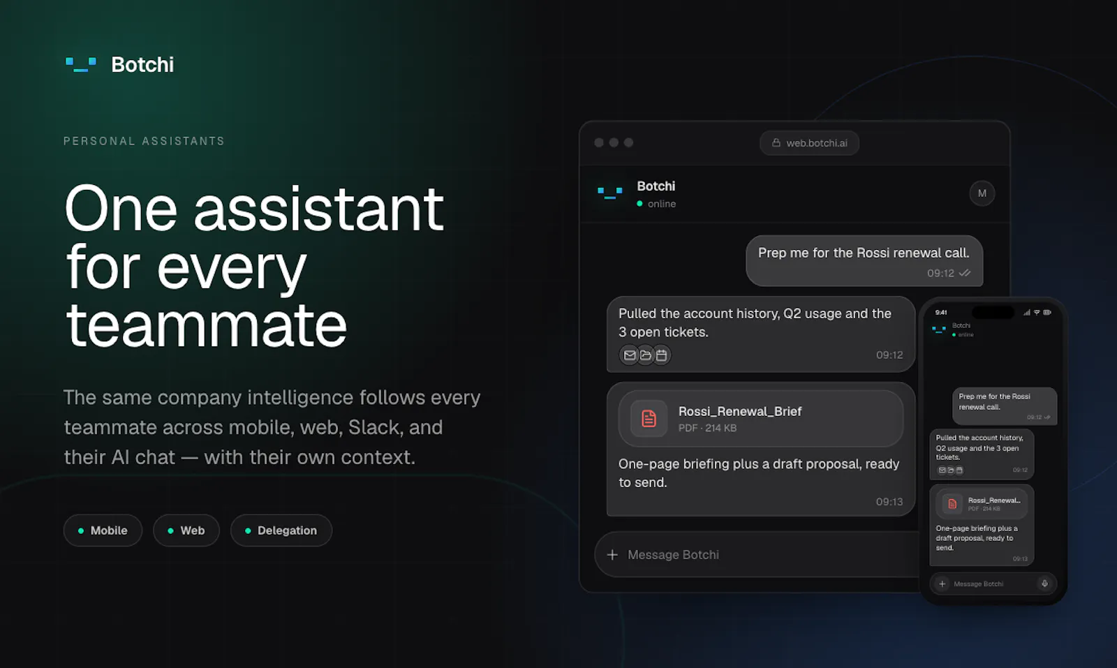 Botchi screenshot 2