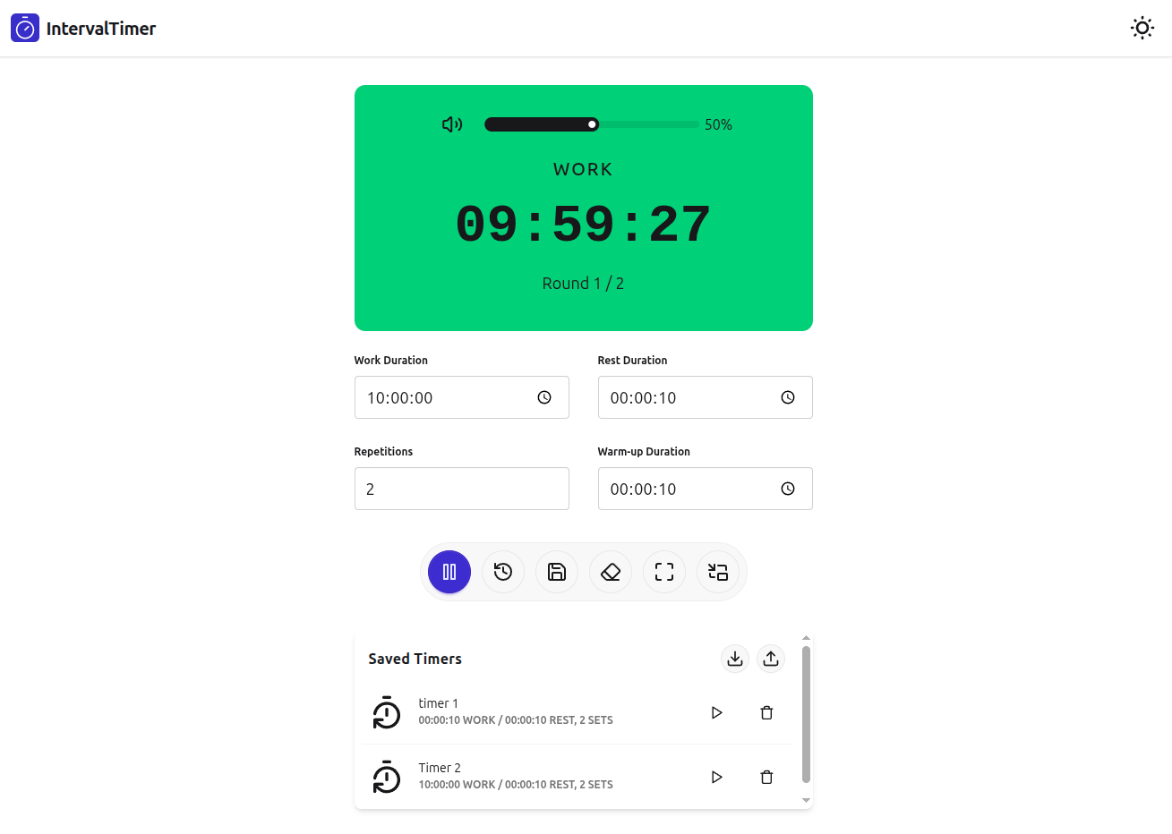 IntervalTimer - Screenshot 4 preview