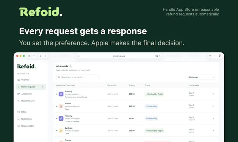Refoid  screenshot 3