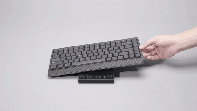Bordero - Teclado mecánico de perfil ultra bajo más suave media 4