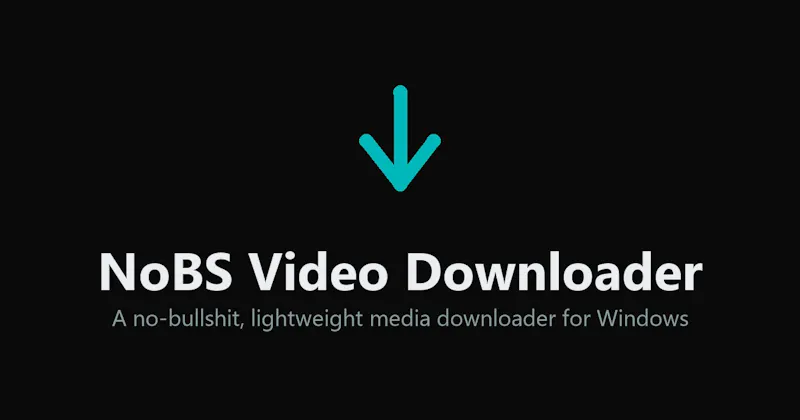 NoBS Video Downloader screenshot 1