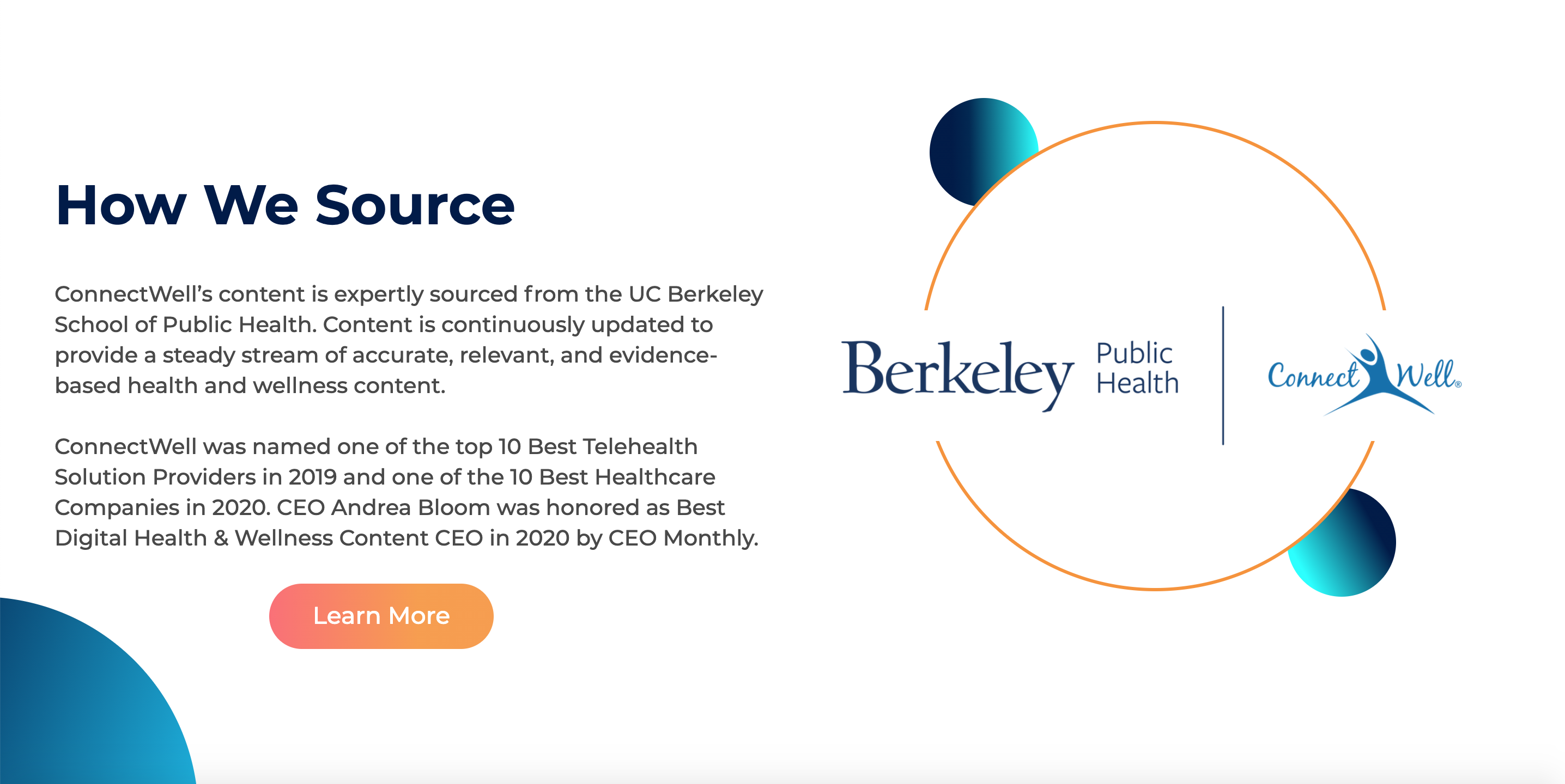ConnectWell & UC Berkeley Public Health gallery image