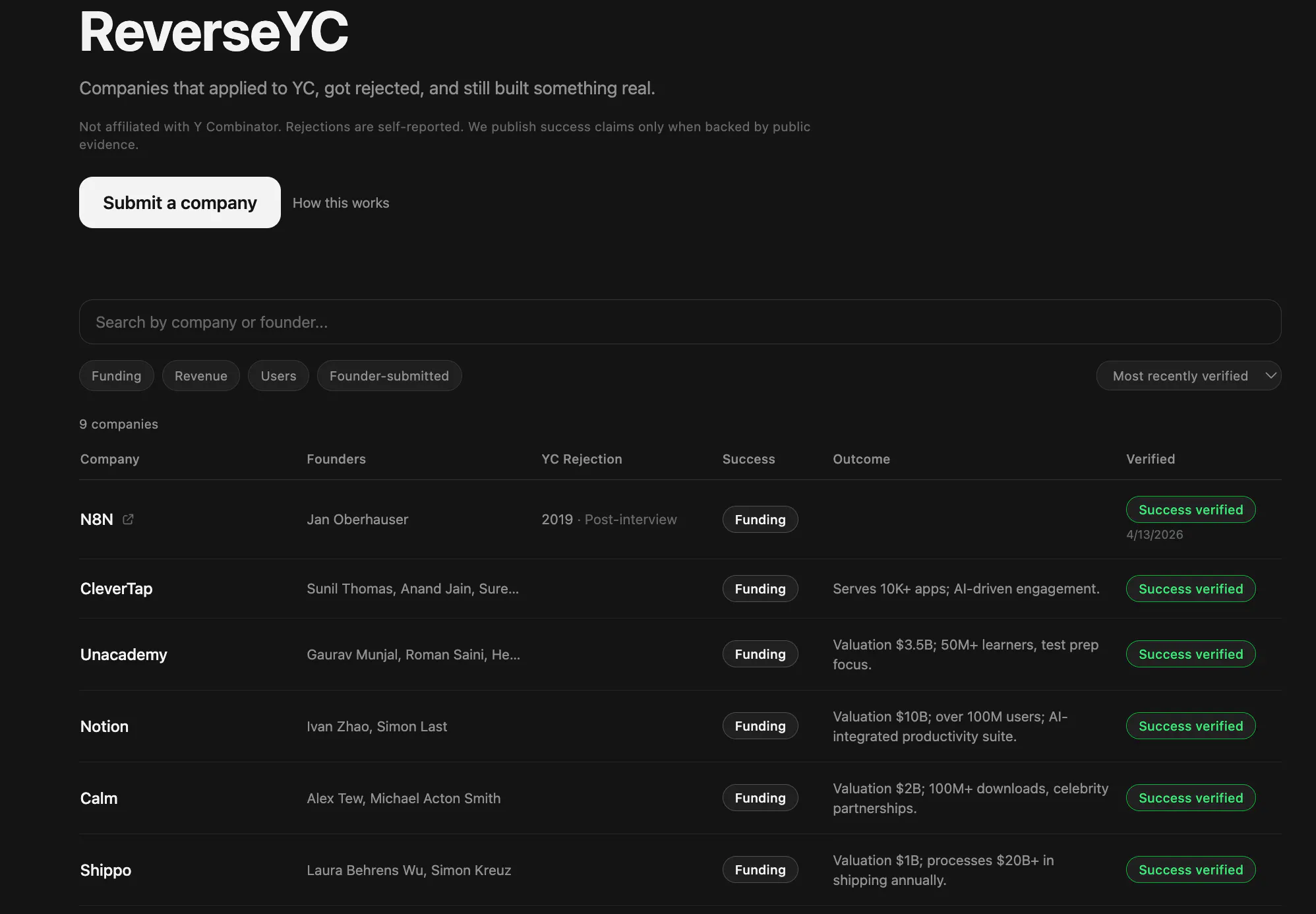 ReverseYC gallery image