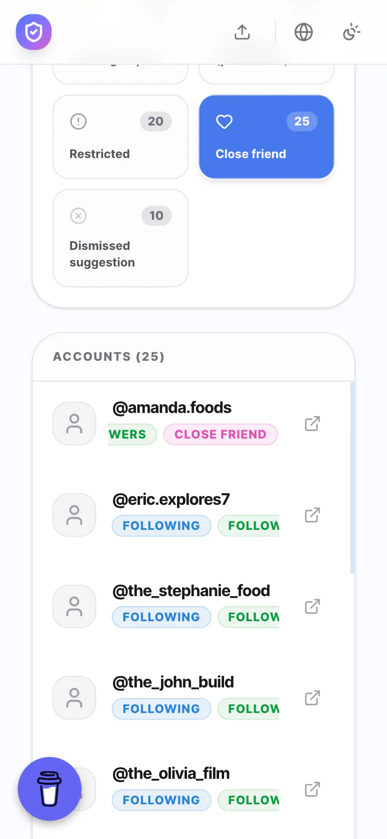 Instagram Unfollow Tracker gallery image