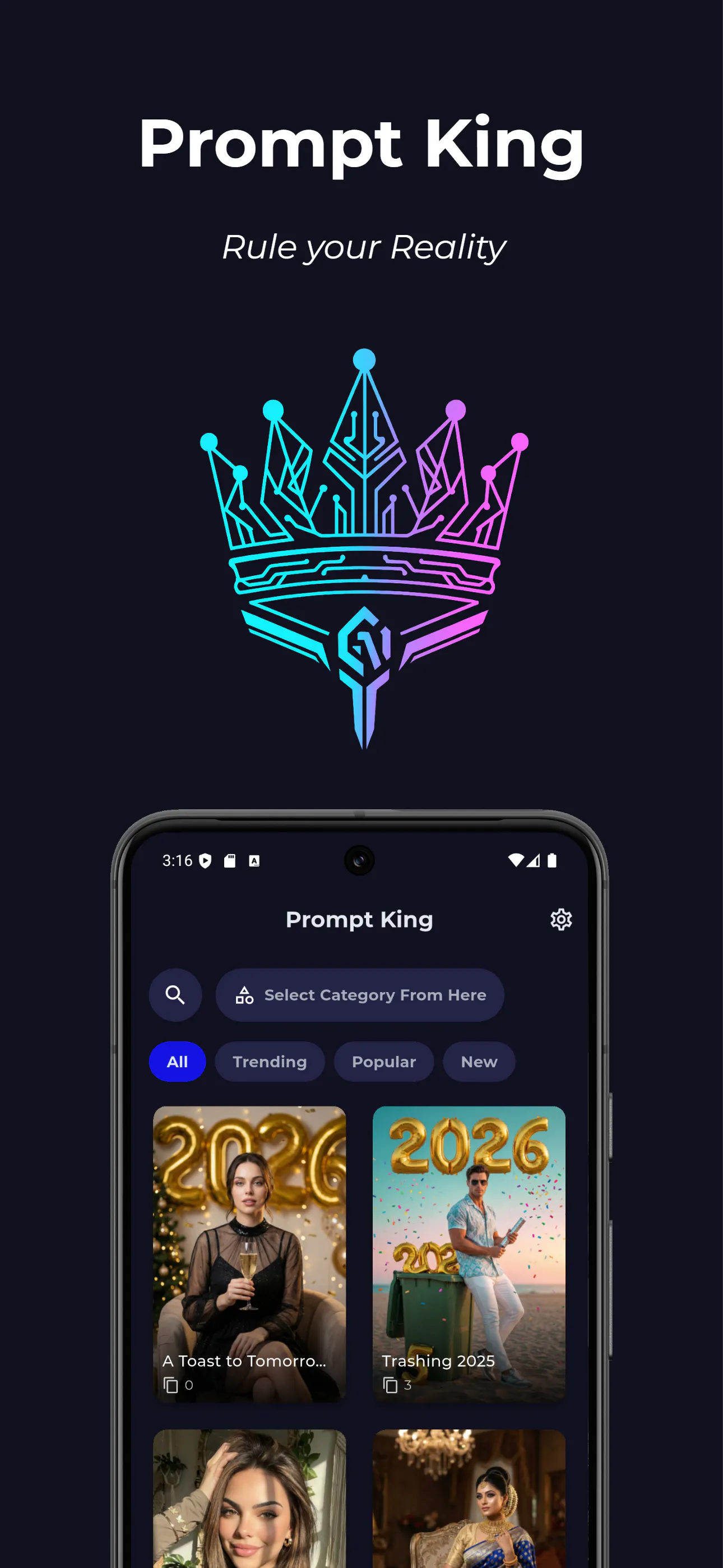 Prompt King: AI Photo Styles gallery image