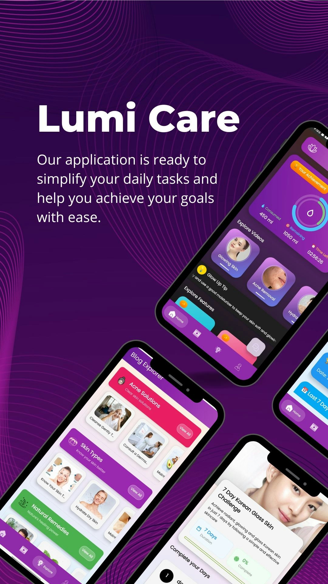 LumiCare – AI Acne & Skincare Coach - Screenshot 5 showing product features and functionality
