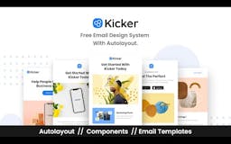 Kicker - Free Design System for Figma media 1