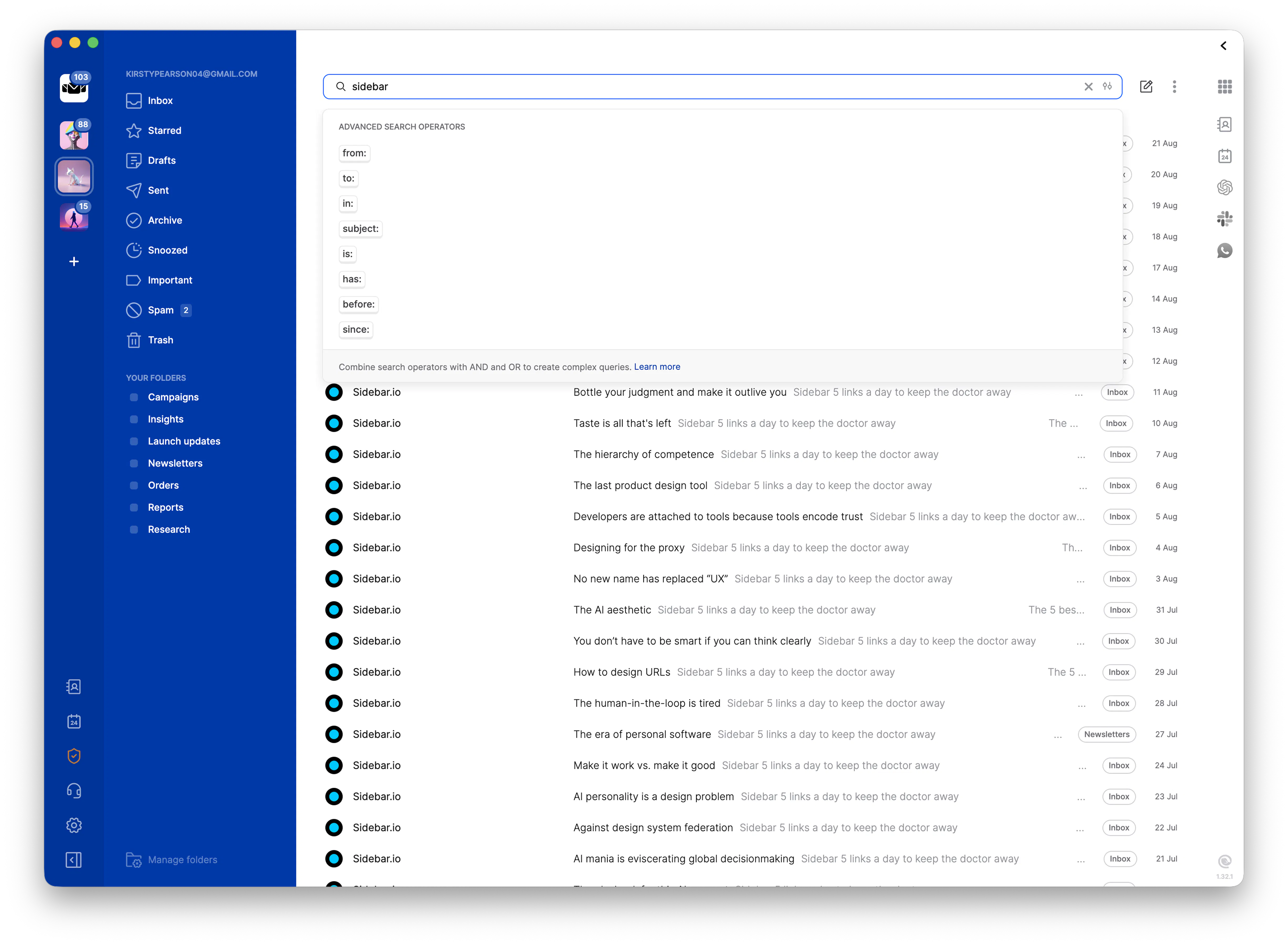 Mailbird Next gallery image
