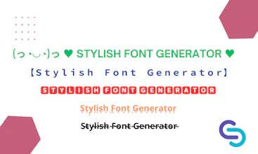 Stylish Font Generator gallery image