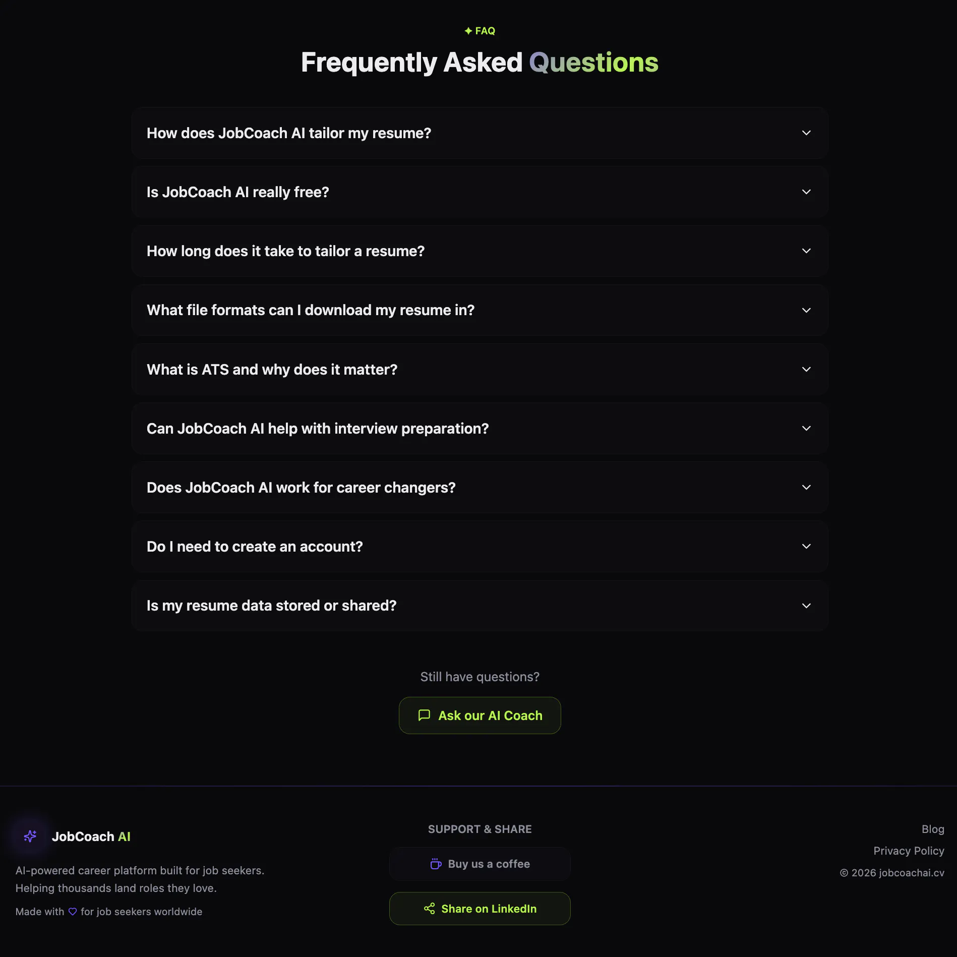 JobCoach AI gallery image