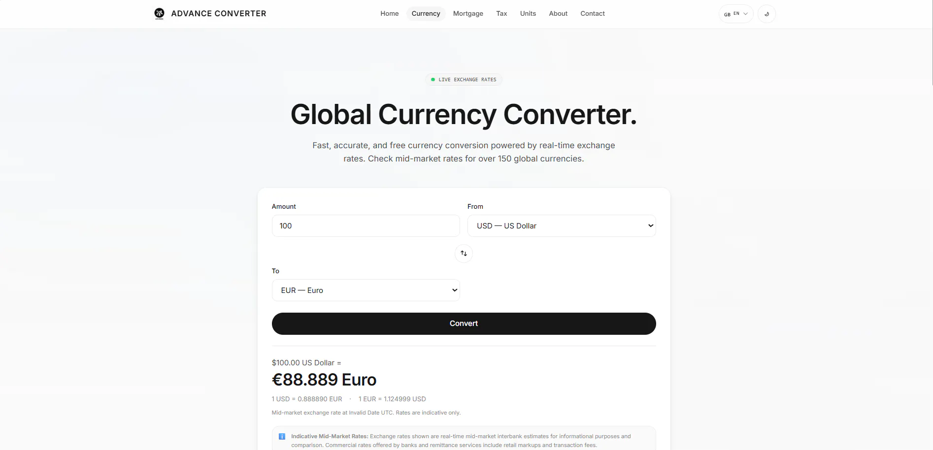 Advance Converter gallery image
