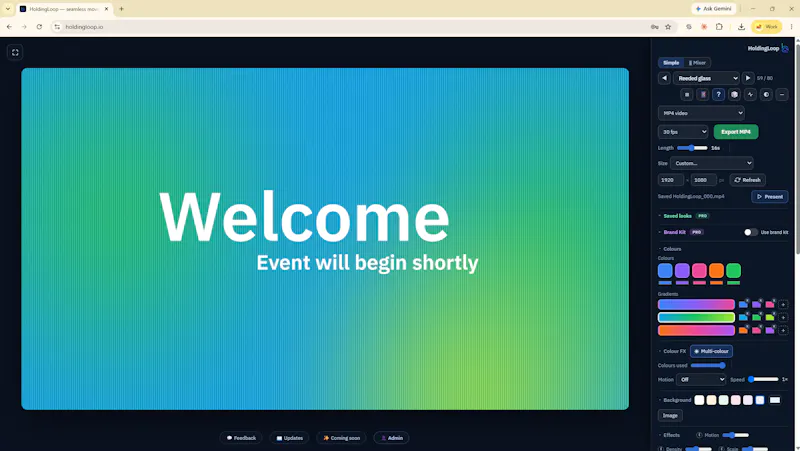 HoldingLoop screenshot 2