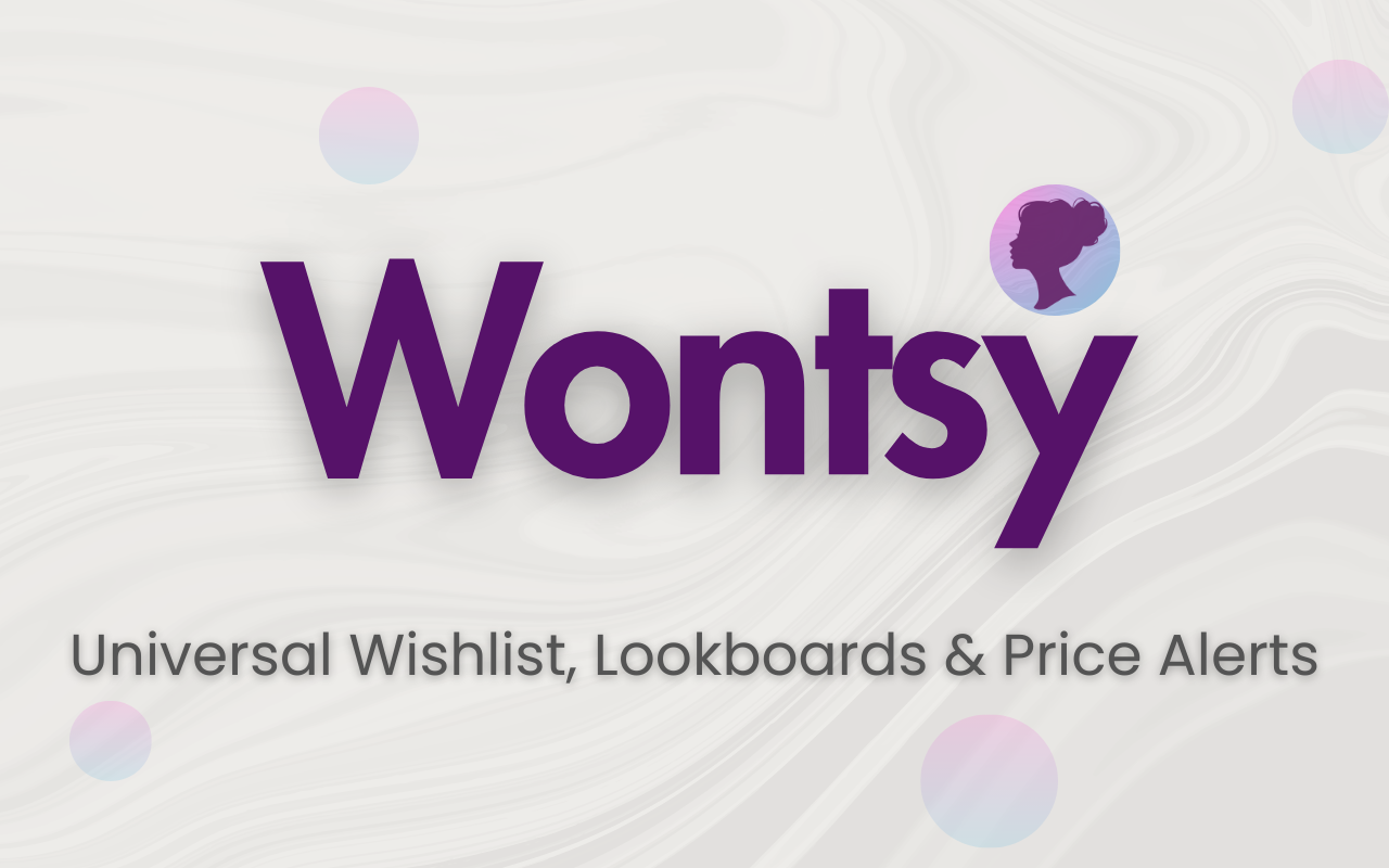 Wontsy | Wishlist Shopping App & Web - Main product screenshot demonstrating key features and user interface