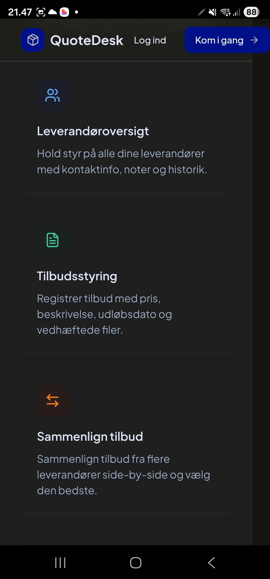 QuoteDesk gallery image