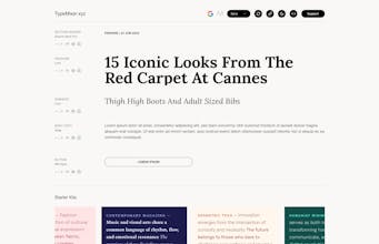 TypeMixer.xyz gallery image