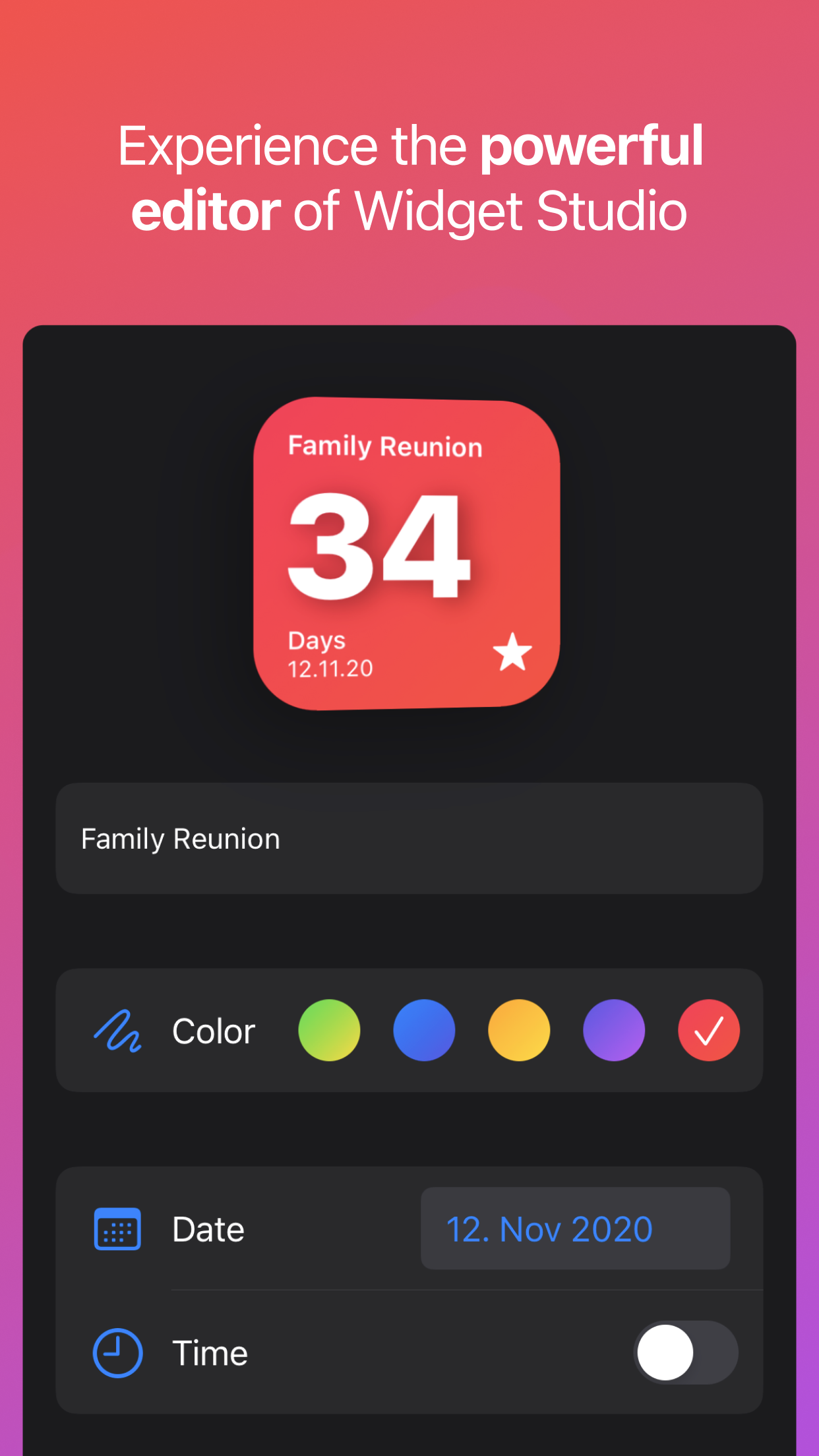 Widget Studio gallery image
