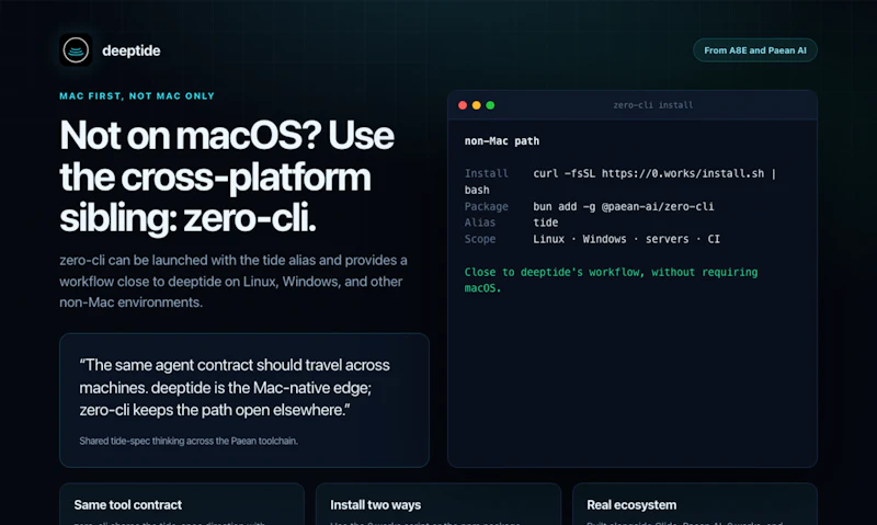Deeptide -A Native DeepSeek Coding Agent screenshot 3