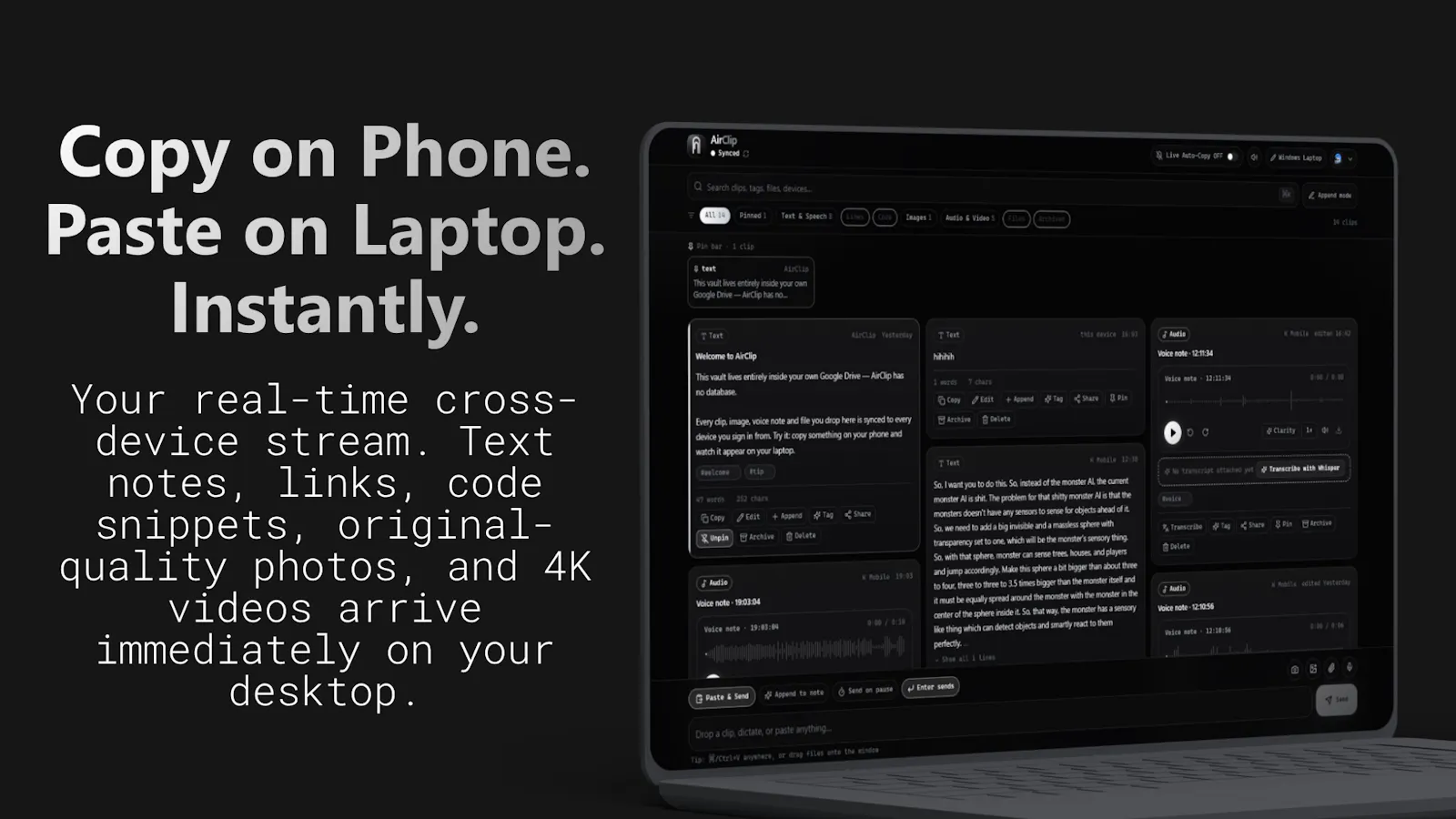 AirClip screenshot 2