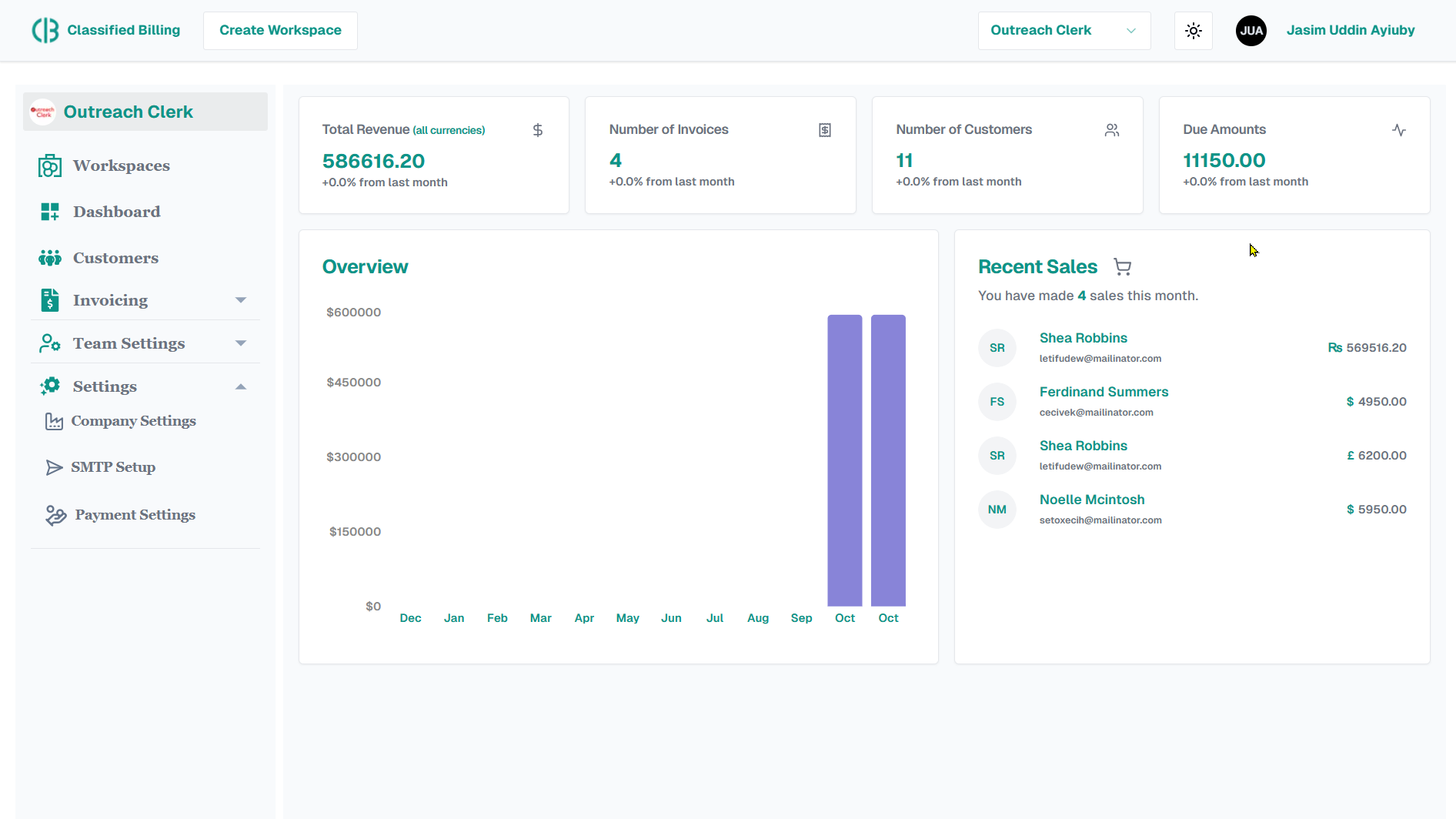 Classified Billing gallery image