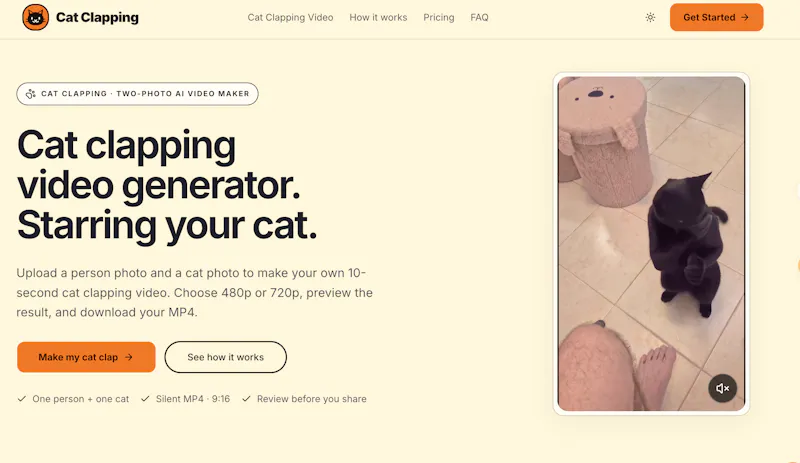 Cat Clapping screenshot 2