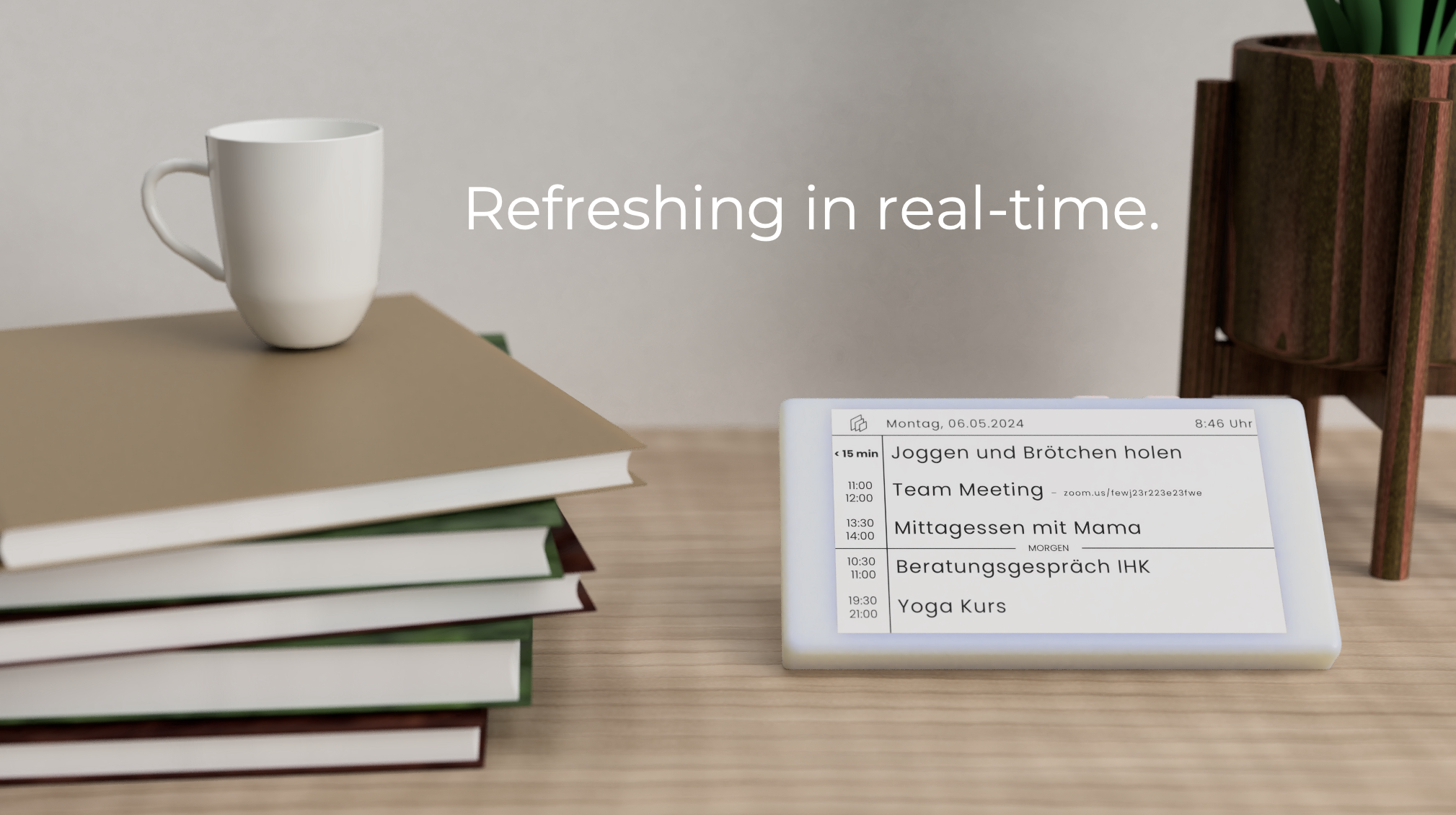 Papersync - 予定とタスクを示すeペーパーディスプレイメディア4