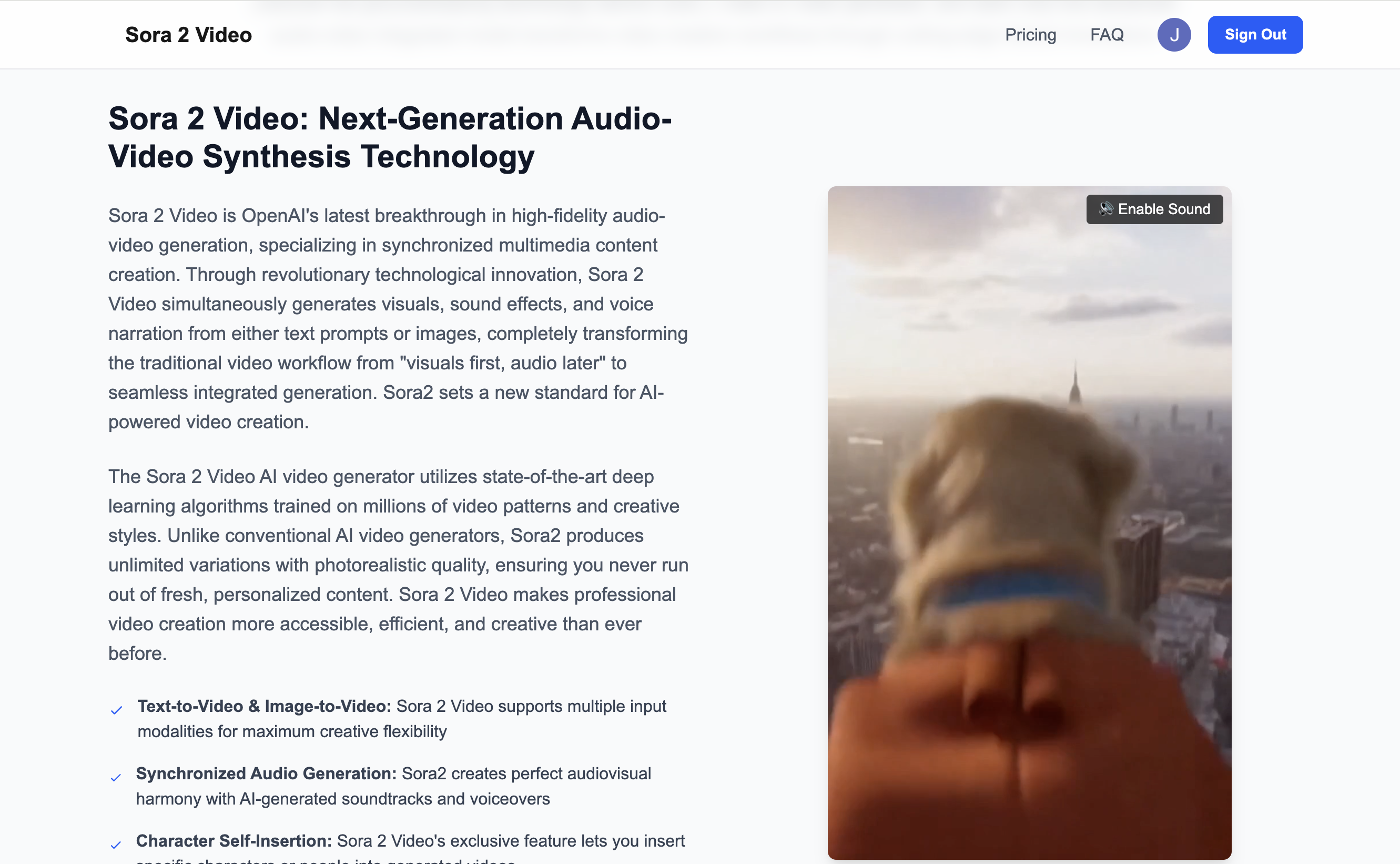 Sora 2 Video gallery image