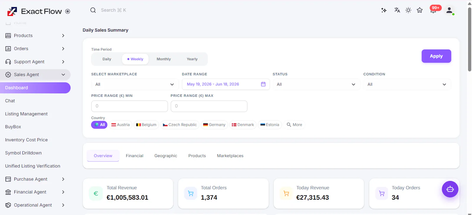 ExactFlow screenshot 3