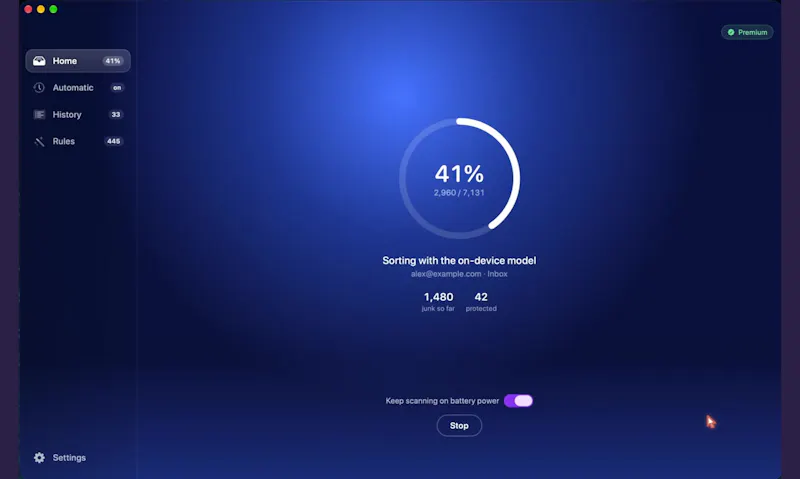 Emailyst screenshot 3