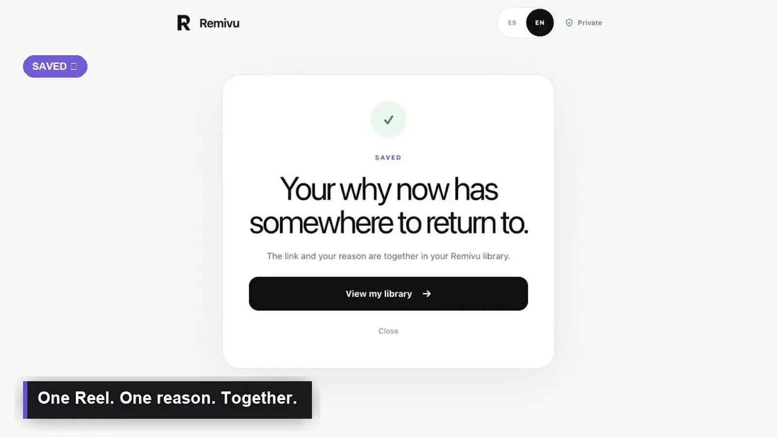 Remivu screenshot 1 (video preview)