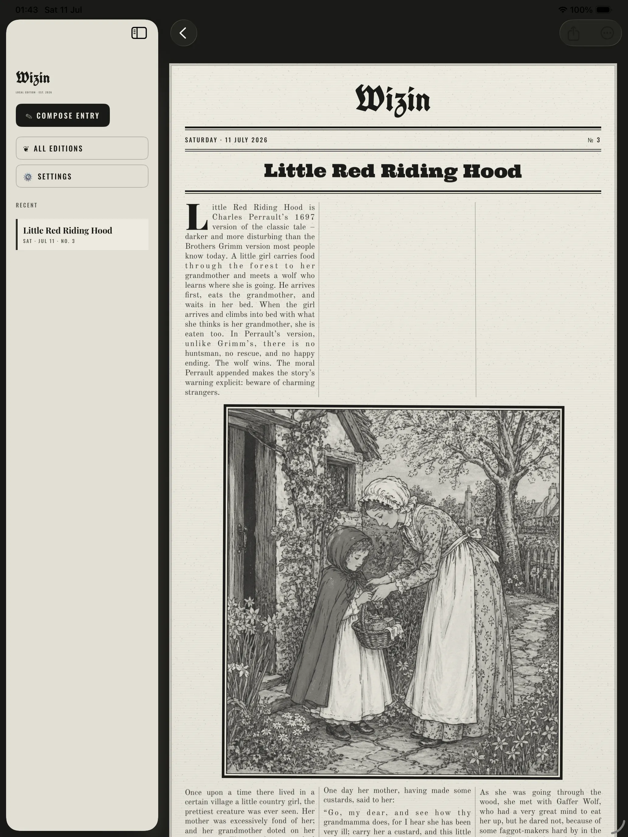 Wizin: Magical News Journal screenshot 6