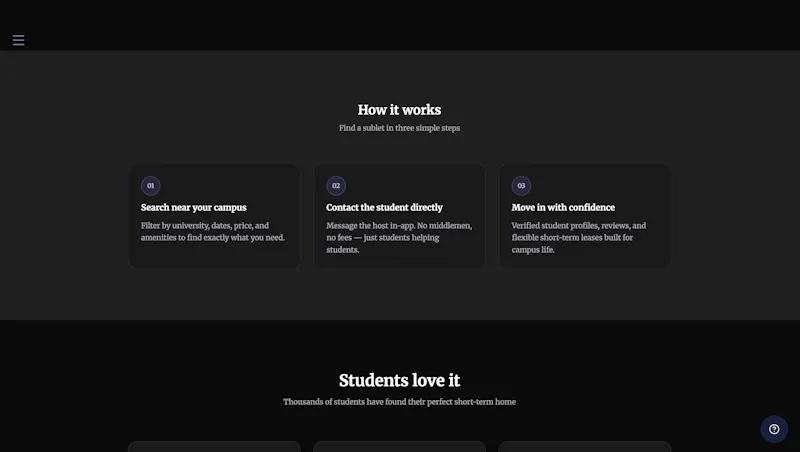 SublettingU screenshot 3