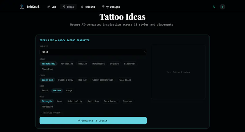 InkSoul screenshot 2