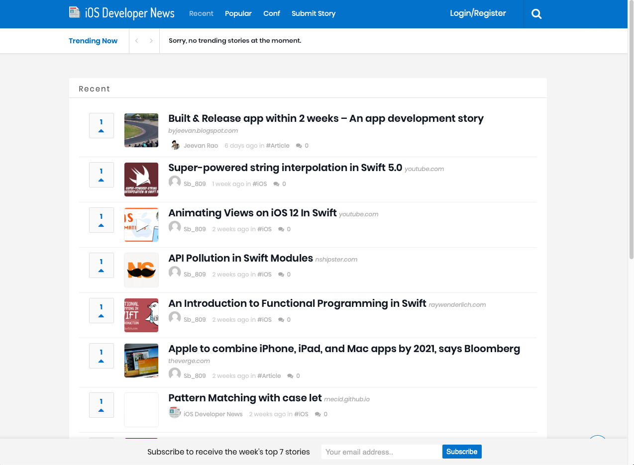 iOS Developer News gallery image