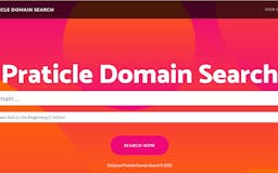 Praticle Domain Search media 2