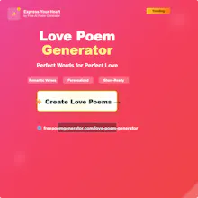 Free Poem Generator gallery image