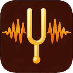 TuningFork - Product Hunt launch logo and brand identity