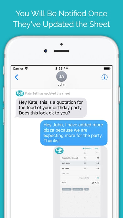 SumItUp for iMessage gallery image