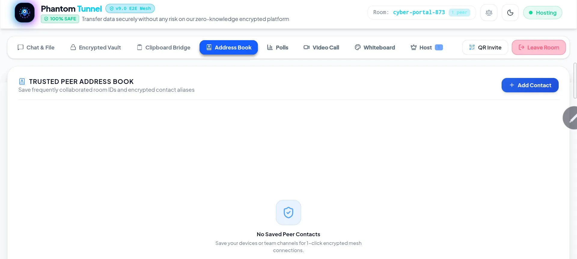 Phantom Tunnel: Zero-Server Workspace gallery image