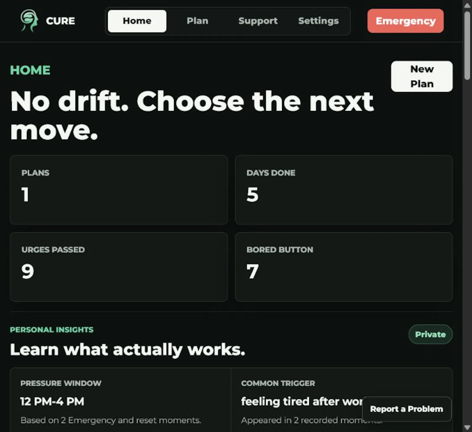 CURE screenshot 2