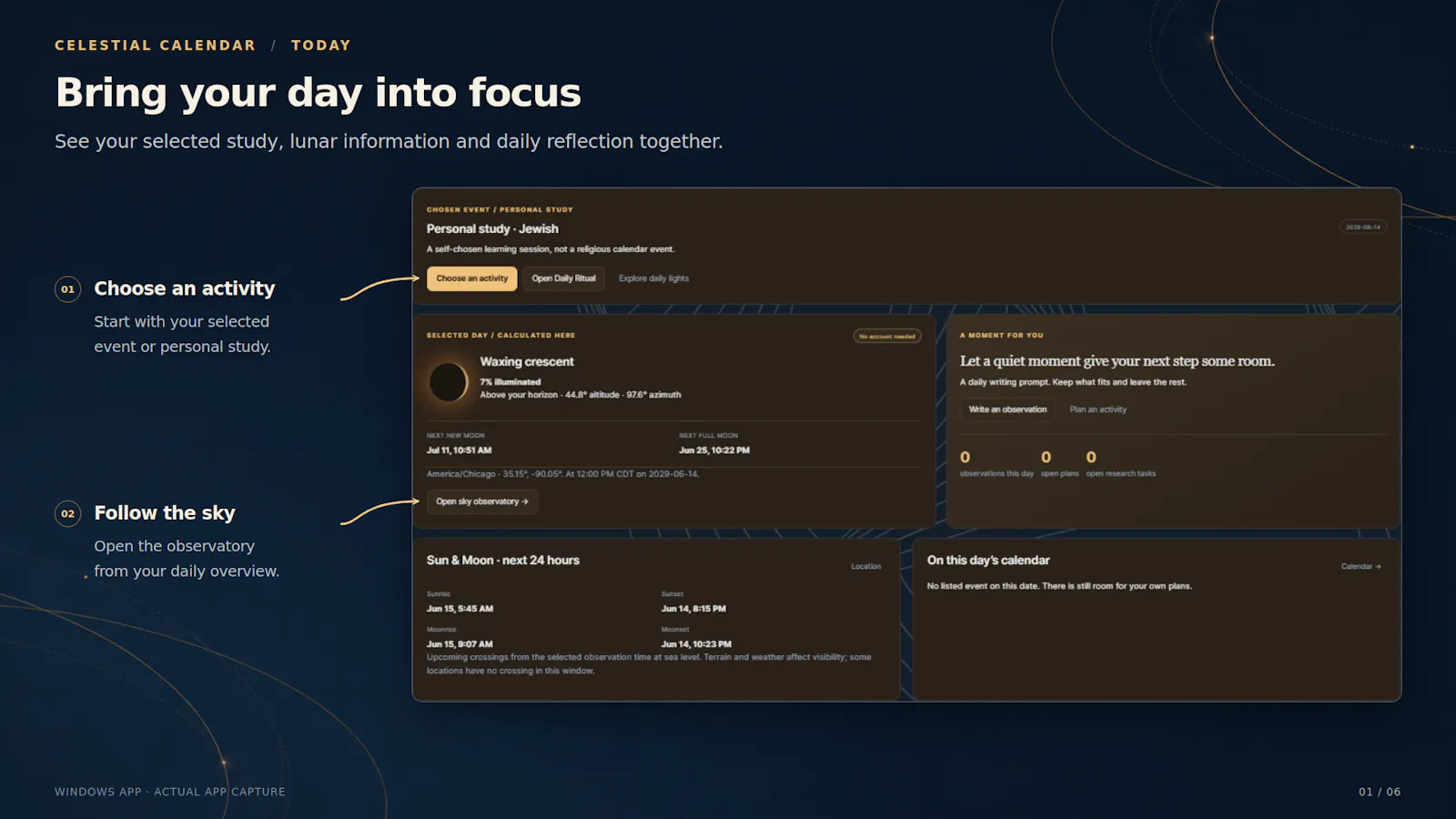 CELESTIAL Calendar screenshot 6
