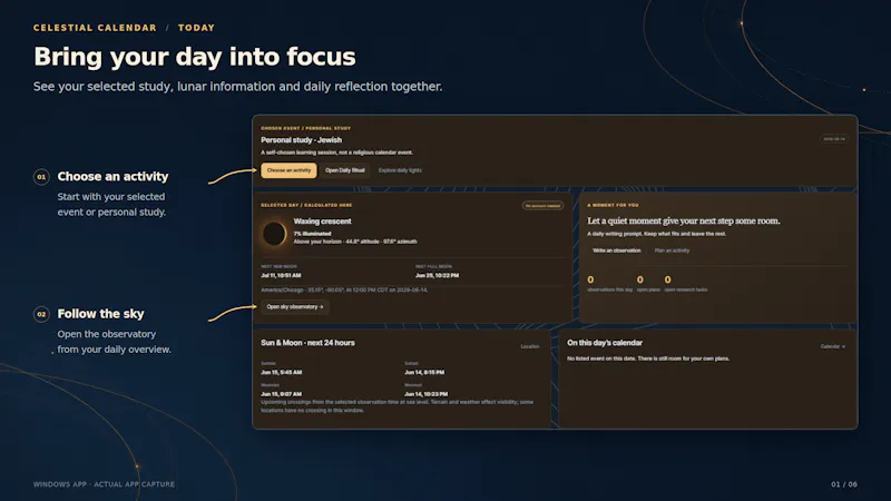 CELESTIAL Calendar screenshot 6