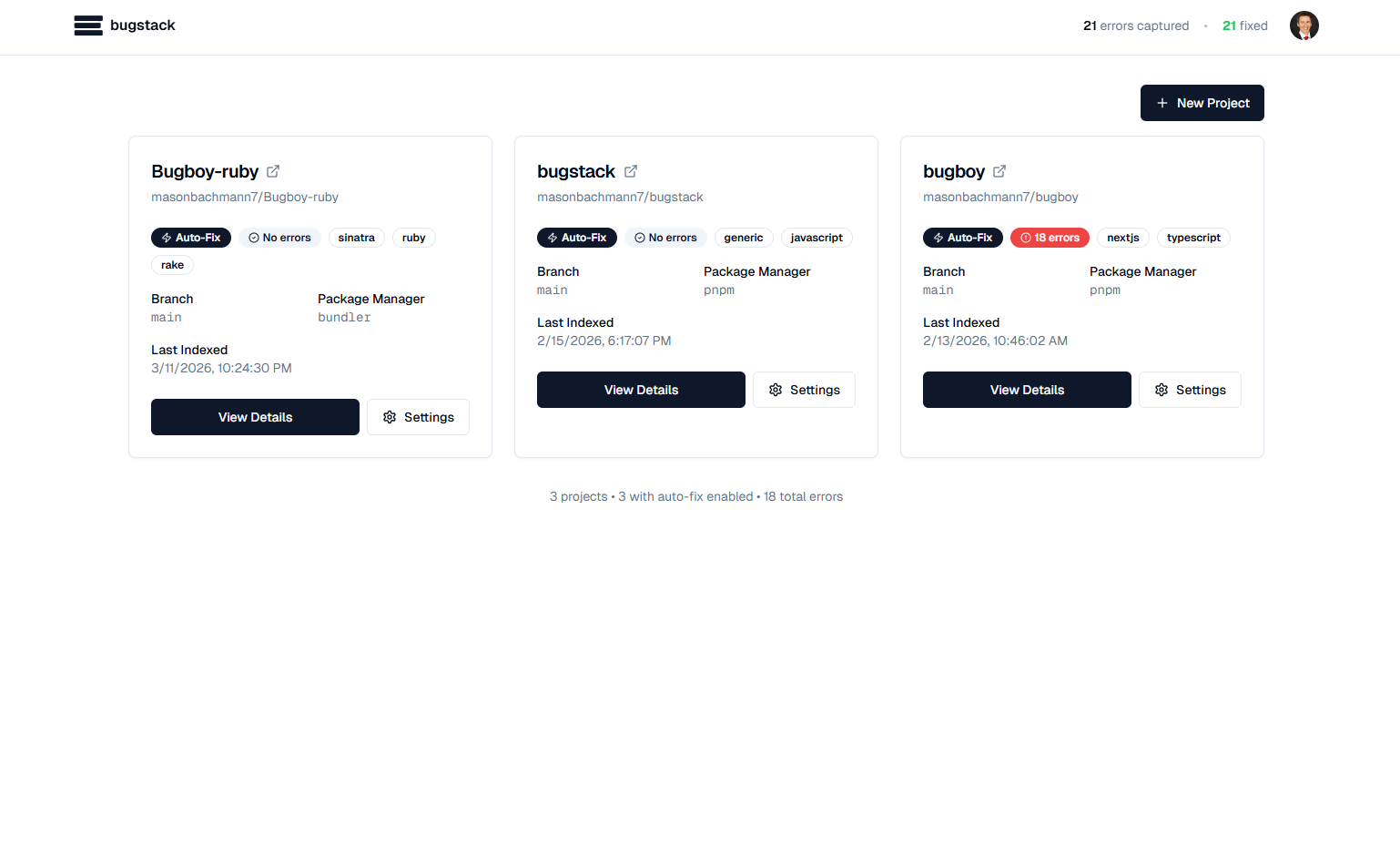 bugstack gallery image
