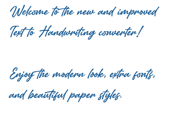Text to handwriting - Screenshot 3 preview