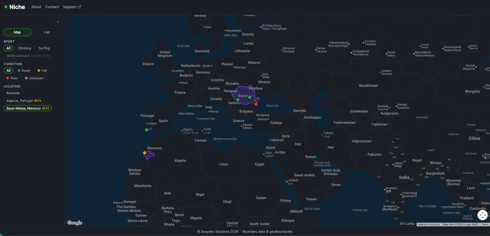 Niche: Portugal & Morocco screenshot 1