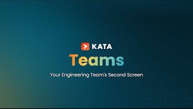 KATAプラットフォームを使用してスタンドアップを効率化し、チームの生産性を向上する人。