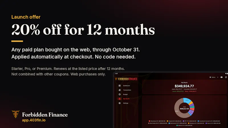 Forbidden Finance screenshot 6