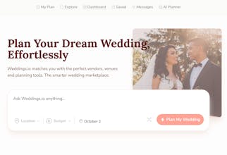 AiWeddings.IO - AI wedding marketplace gallery image