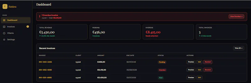 Fatūra Pro — Professional Invoicing screenshot 2